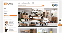 Desktop Screenshot of amd-moebel.de